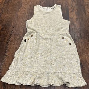 Loft Petite Mini Sleeveless Pocket Dress